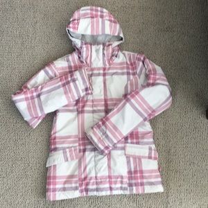 Roxy Ski/Snowboard Plaid Jacket